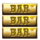 rival gold rush triplebar symbol icon