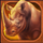 roaring lions brasil jackpot rhino symbol icon