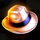rob the bank hat symbol icon