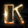 rob the bank k symbol icon