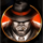 rob the bank robber symbol icon