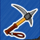 rock climber pickaxe symbol icon
