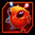 rocket blast megaways orange alien symbol icon