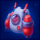 rocket stars jetpack symbol icon