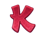 rocket wins k symbol icon