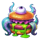 rocketrun the mank aliens protocol monster burger symbol icon