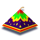 rockets piramid symbol icon