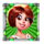 rocky tribe cavewoman symbol icon