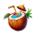 rocky tribe coconut symbol icon