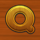 rolling roger q symbol icon
