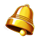 rolling wild bell symbol icon