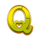 roman legion flaming link q symbol icon