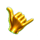 ronaldinho da sorte hand symbol icon