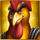 rooster fury gold symbol icon