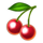 roving clover cherry symbol icon