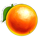 roving clover orange symbol icon