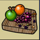 royal banquet fruits symbol icon