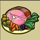 royal banquet meat and veggies symbol icon
