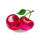 royal chip cherry symbol icon