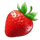 royal gold rush strawberry symbol icon
