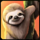 royal gorilla sloth symbol icon