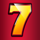 royal seven xxl flaming link 7 symbol icon