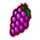 royal seven xxl flaming link grapes symbol icon