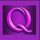 royal unicorn q symbol icon