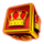 royal xmass dice crown symbol icon