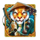 rtg triple tigers tiger symbol icon
