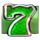 ruby heist hold and win 7 green symbol icon