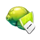 ruby joker dice lemon symbol icon
