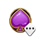 ruby joker dice spade symbol icon