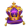 ruby robbery crown symbol icon