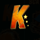 run chase k symbol icon