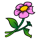 run rabbit run flower symbol icon