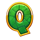 rush for diamonds hold and win q symbol icon