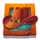 rusty and curly hat symbol icon
