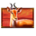 safari king antelope symbol icon