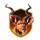 safari shoot deer symbol icon