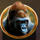 safari stampede gorilla symbol icon