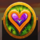safari stampede heart symbol icon