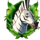 safari treasures zebra symbol icon