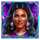 samba jackpots purple dancer symbol icon