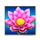 samurai 888 spin sakura flower symbol icon