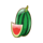 samurai fruits ways watermelon symbol icon