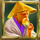 samurai slot oldguy symbol icon