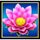 samurai spin sakura lotus flower symbol icon