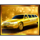 santa in vegas car gold symbol icon
