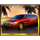 santa in vegas car symbol icon